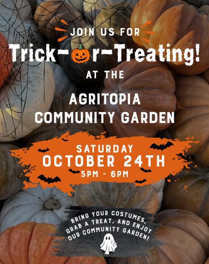 Trick or Treat at the Community Garden