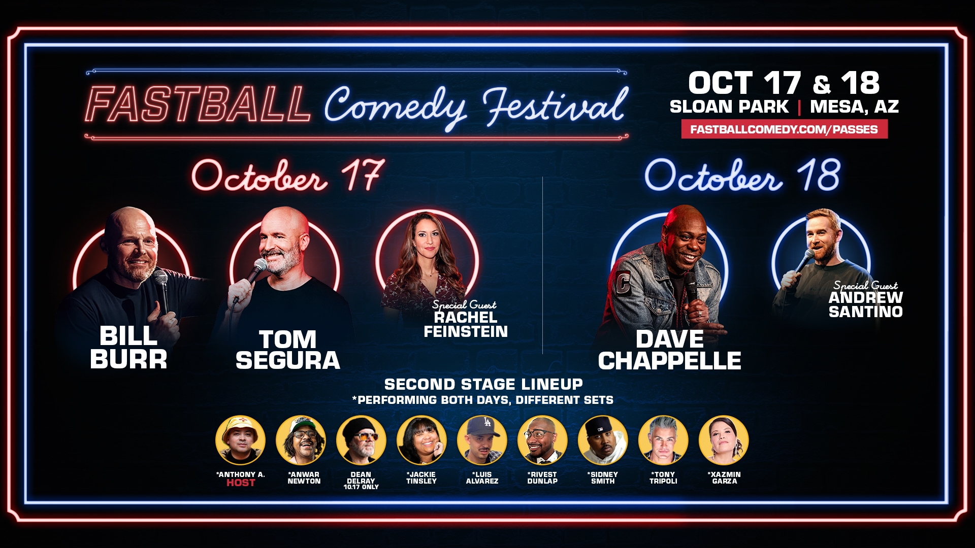 Sloan Park: Fastball Comedy Festival